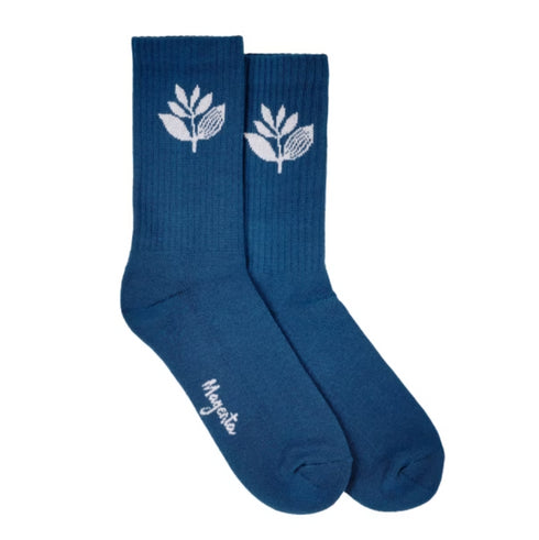 Magenta - Plant Logo Socks